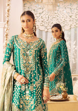 Load image into Gallery viewer, AK - LOOK 09 (STYLE 02) MID LENGTH SHIRT WITH GHARARA