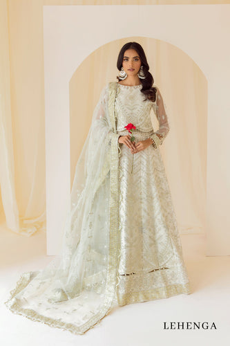 AZ - WHITE V14D07 (LEHENGA STYLE)