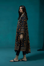 Load image into Gallery viewer, S - EMBROIDERED KHADDAR BLUE