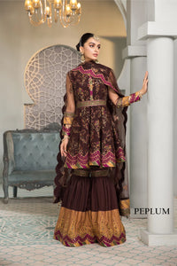 AZ - RAJWARI (PEPLUM STYLE)