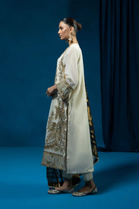 S - EMBROIDERED KARANDI IVORY