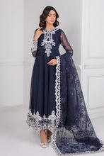 Load image into Gallery viewer, B - EMBROIDERED CHIFFON FROCK PR-747