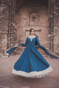 MW - BLUE FORMAL MAXI